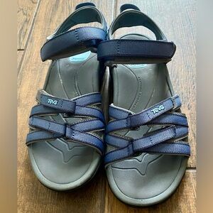 Teva Women's Navy and Gray Sandals